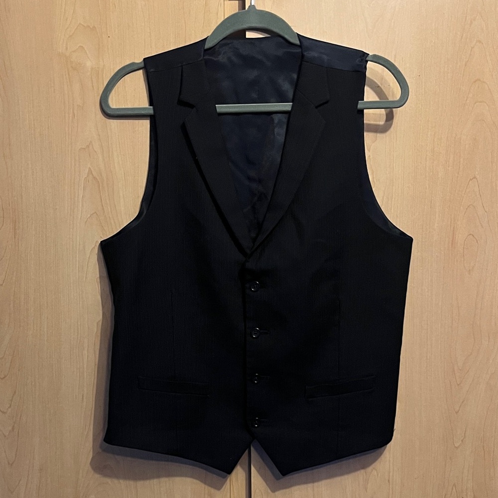 Men's Black Alfani Vest